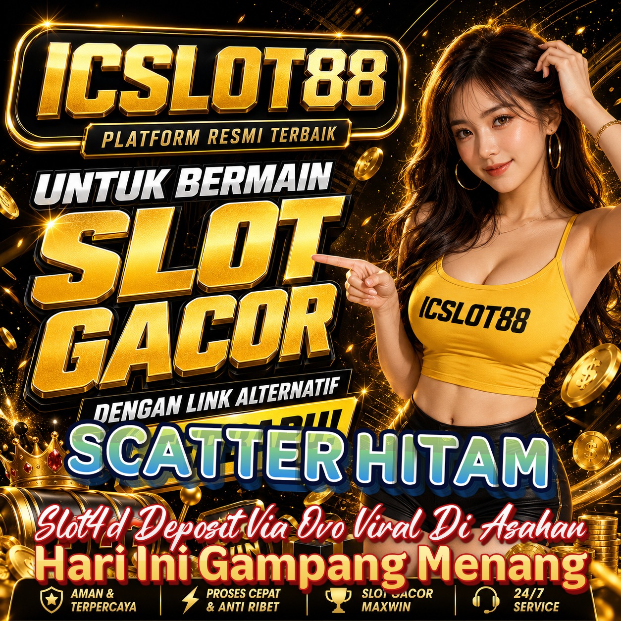 SCATTER HITAM